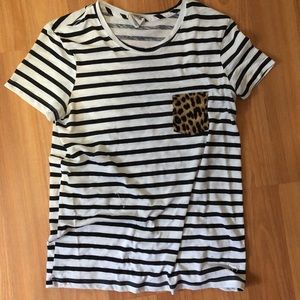 VS PINK striped tee